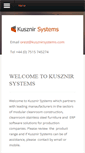 Mobile Screenshot of kusznirsystems.com